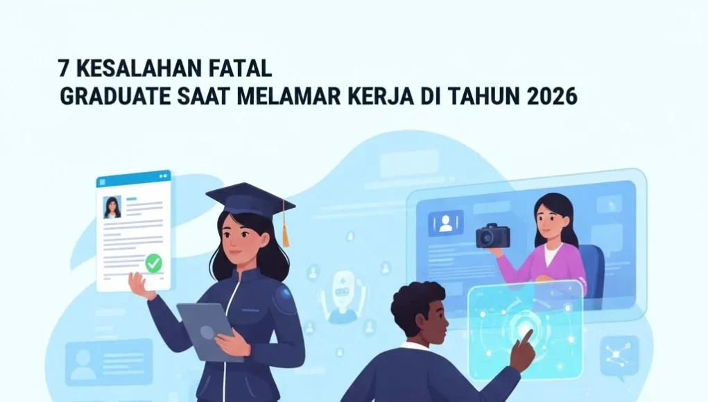 7 Kesalahan Fresh Graduate Melamar Kerja 2026 yang Wajib Dihindari
