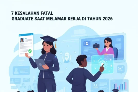 7 Kesalahan Fresh Graduate Melamar Kerja 2026 yang Wajib Dihindari 7 Kesalahan Fresh Graduate Melamar Kerja 2026 yang Wajib Dihindari